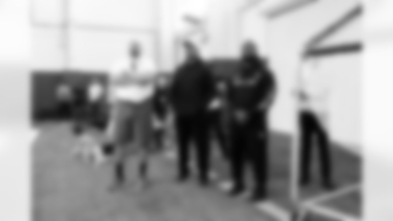 Jacksonville, Fla. — Jaguars Legends attend Jaguars practice at the Miller Electric Center on December 6, 2025.