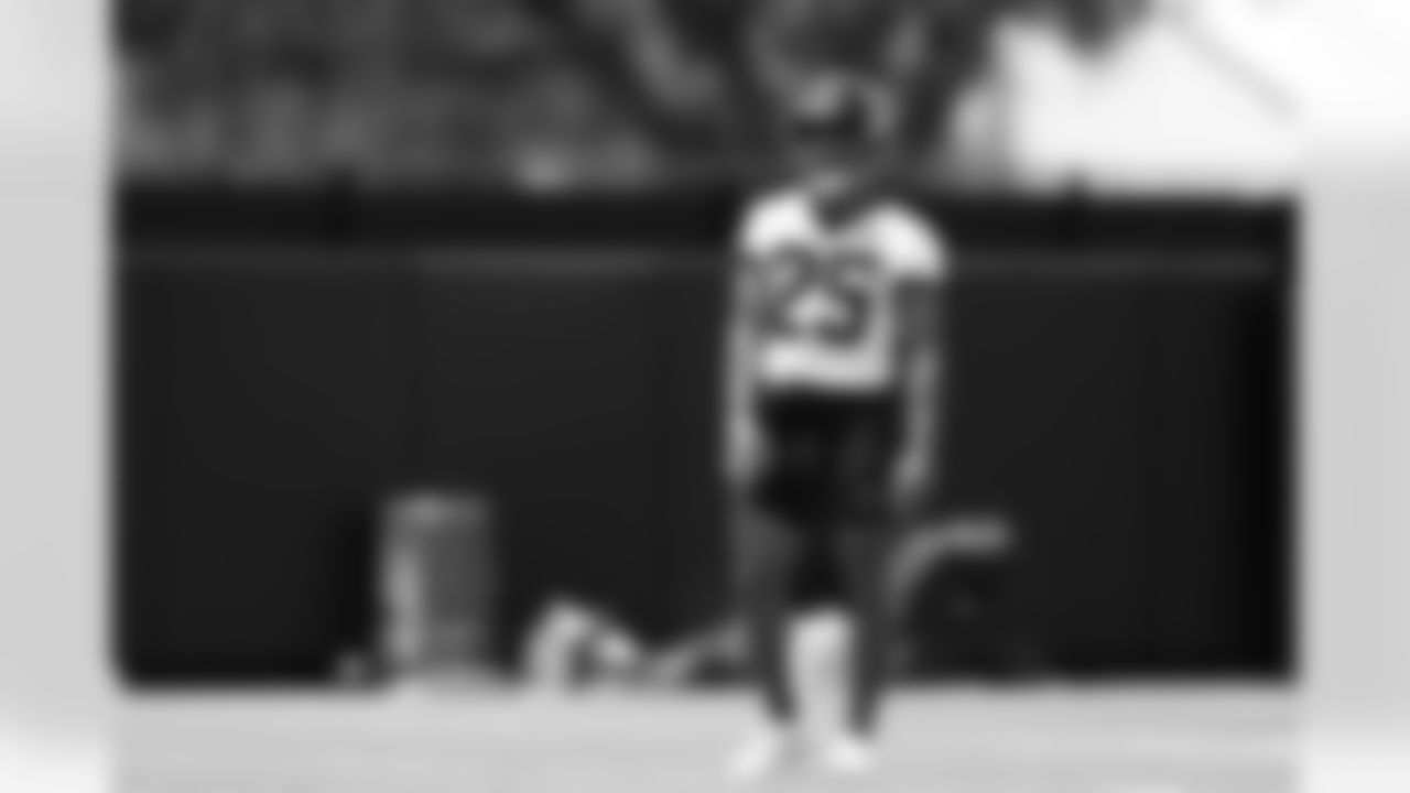 Jacksonville, Fla. — Jaguars safety Rayuan Lane III (25) during rookie minicamp at the Miller Electric Center on May 9, 2025.