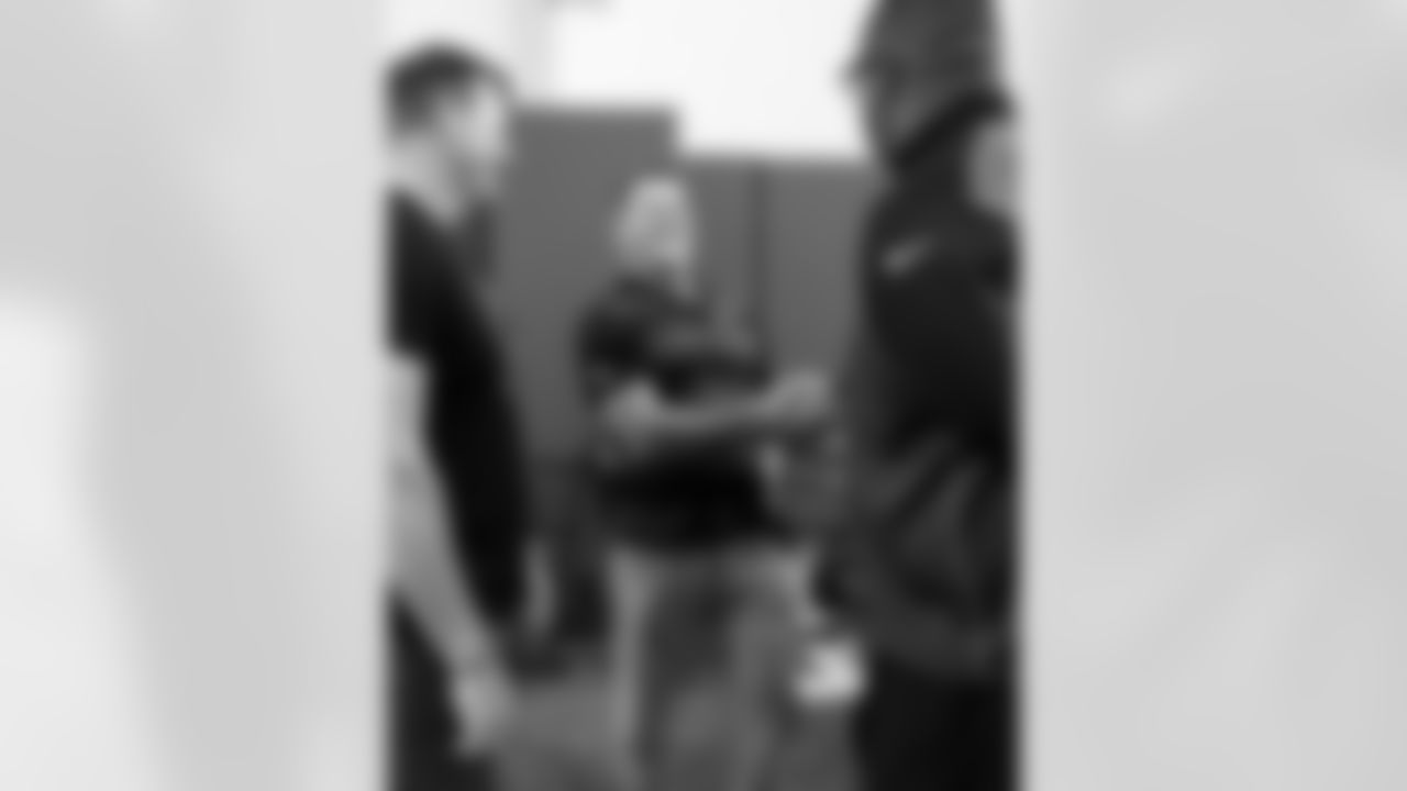 Jacksonville, Fla. — Jaguars Legends attend Jaguars practice at the Miller Electric Center on December 6, 2025.