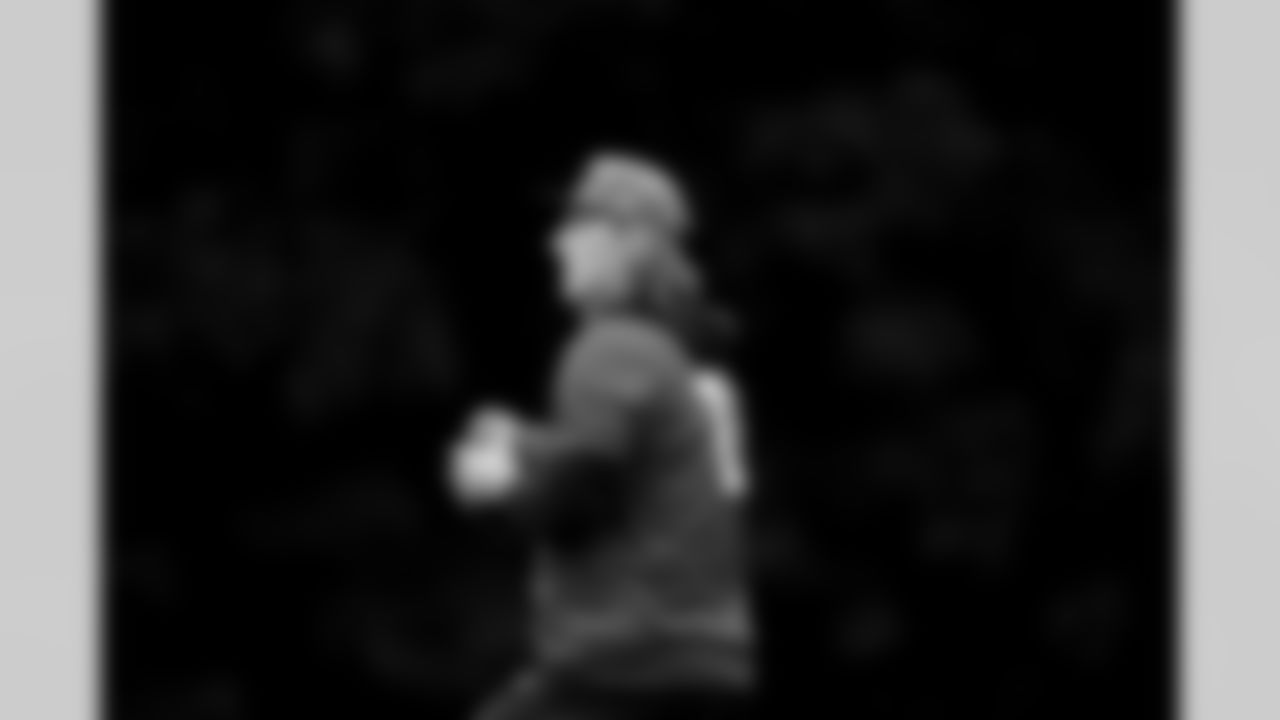 Watford, U.K. — Jaguars quarterback Trevor Lawrence (16) during practice at The Grove on October 15, 2024.