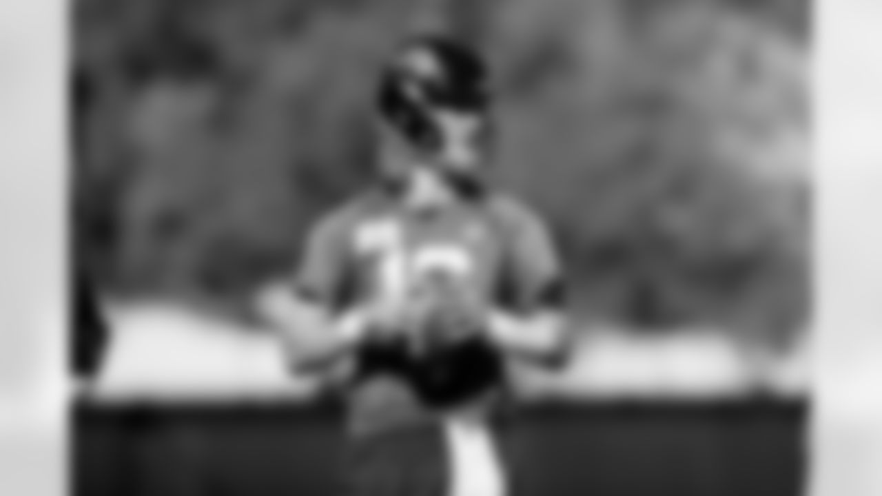 Jacksonville, Fla. — Jaguars quarterback Trevor Lawrence (16) during practice at the Miller Electric Center on January 1, 2026.