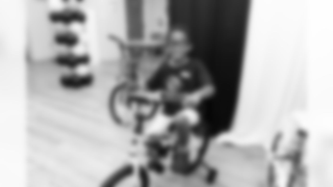 Jacksonville, Fla. — Jaguars offensive lineman Fred Johnson is donating 80 bikes to the children at the Windy Hill Boys & Girls Club on May 21, 2025.