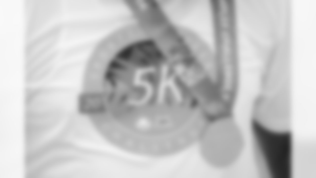 Jacksonville, Fla. — 2025 Jaguars 5K Sports Complex Challenge presented by Fresh From Florida at VyStar Veterans Memorial Arena on August 23, 2025.