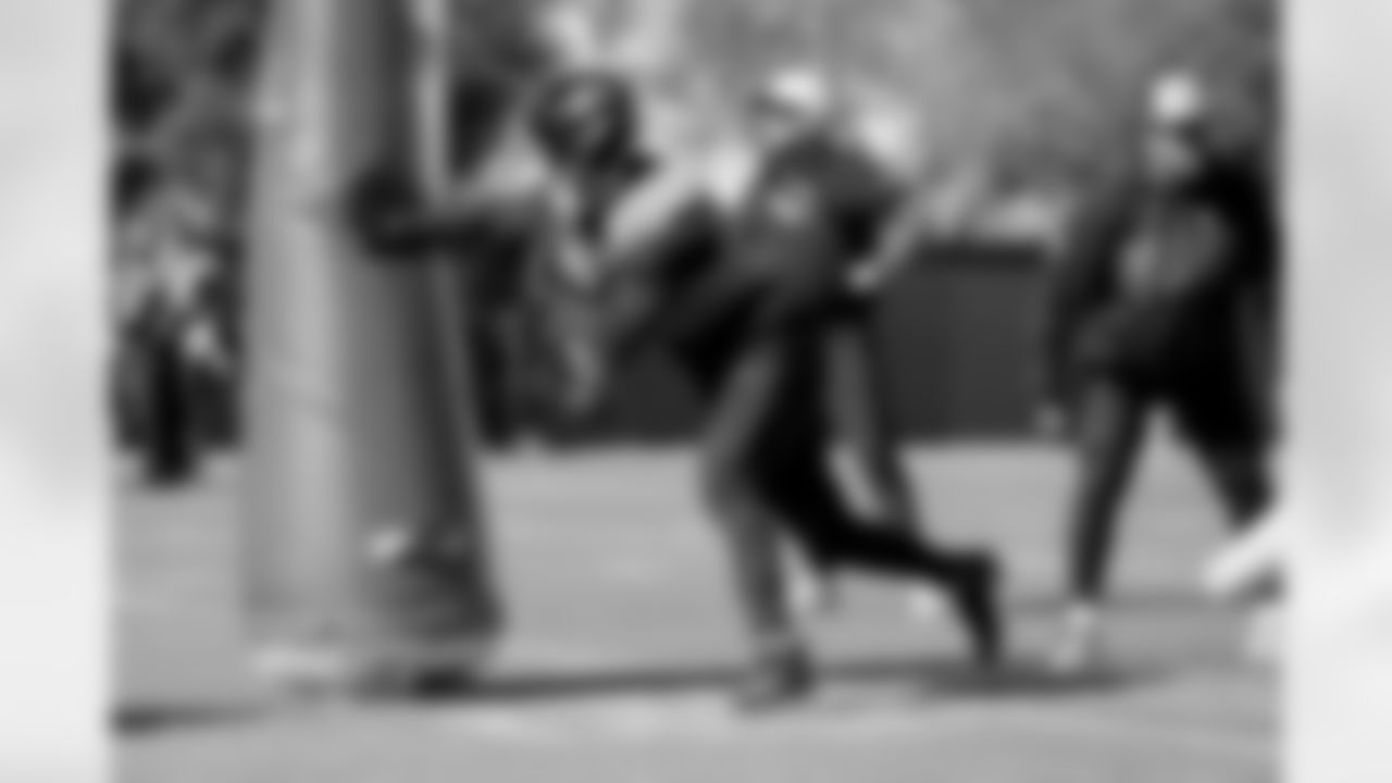 Jacksonville, Fla. — Jaguars wide receiver Austin Trammell (81) during practice at the Miller Electric Center on January 1, 2026.