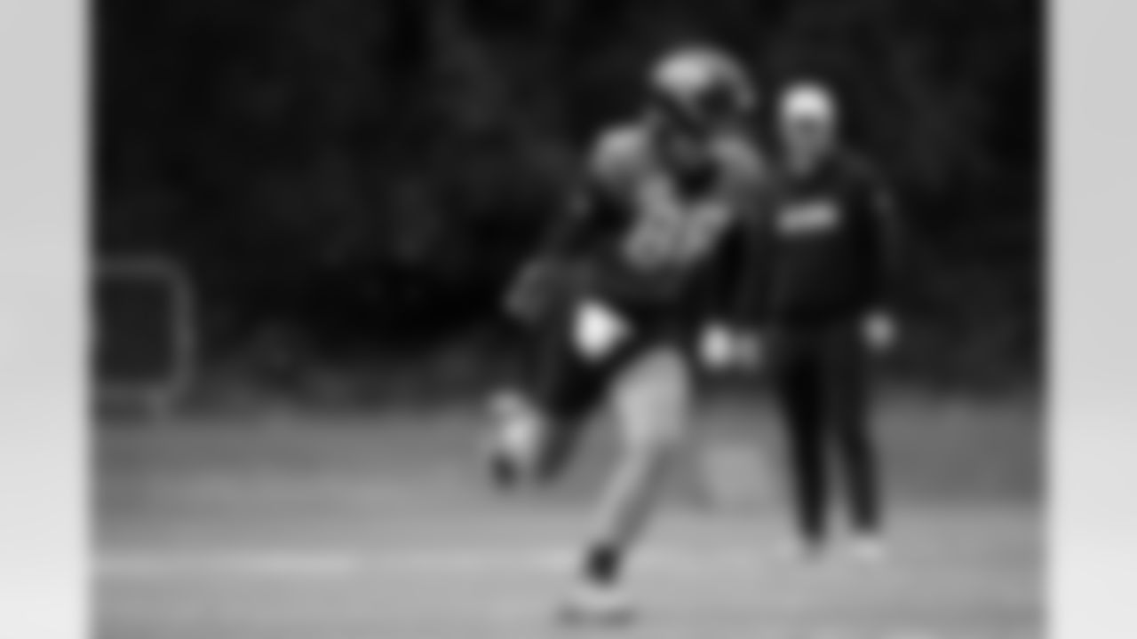 Watford, U.K. — Jaguars tight end Patrick Herbert (88) during practice at The Grove on October 16, 2025.