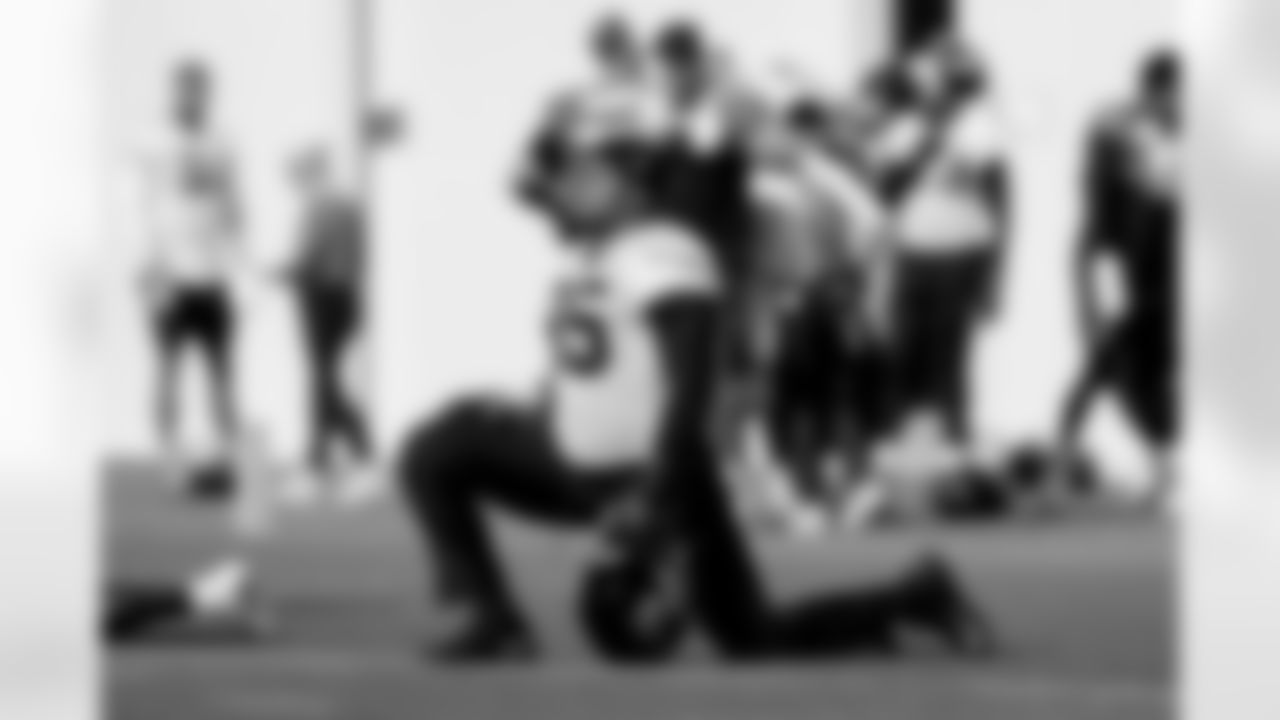 Jacksonville, Fla. — Jaguars defensive lineman B.J. Green II (95) during practice at the Miller Electric Center on January 1, 2026.