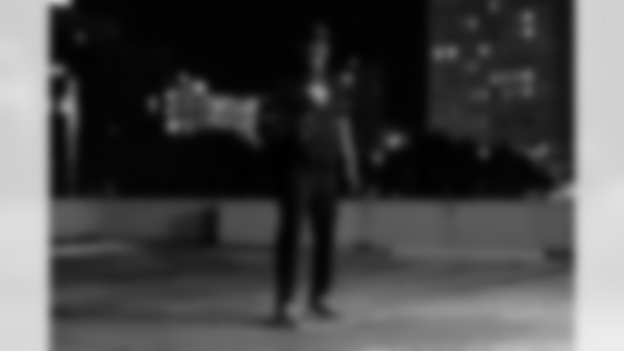 Jacksonville, Fla. — A behind-the-scenes image from the 2025 Playoff hype video production on January 1, 2026.