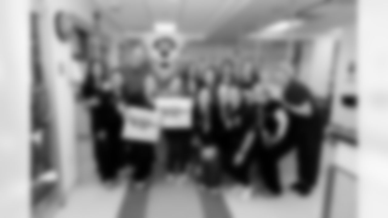 Jacksonville, Fla. — Jacksonville Jaguars Playoff Prowl at Wolfson Children's Hospital in Jacksonville on January 9, 2026