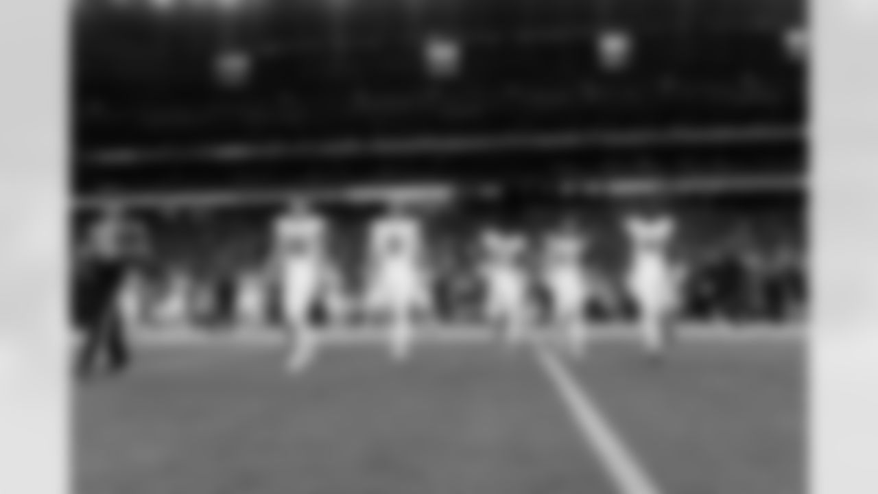 Jacksonville Jaguars vs Arizona Cardinals

QB Trevor Lawrence (16), P Logan Cooke (9), LB Foyesade Oluokun (23), LB Dennis Gardeck (47), and DE Josh Hines-Allen (41)