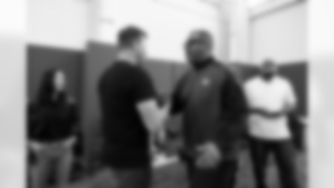 Jacksonville, Fla. — Jaguars Legends attend Jaguars practice at the Miller Electric Center on December 6, 2025.