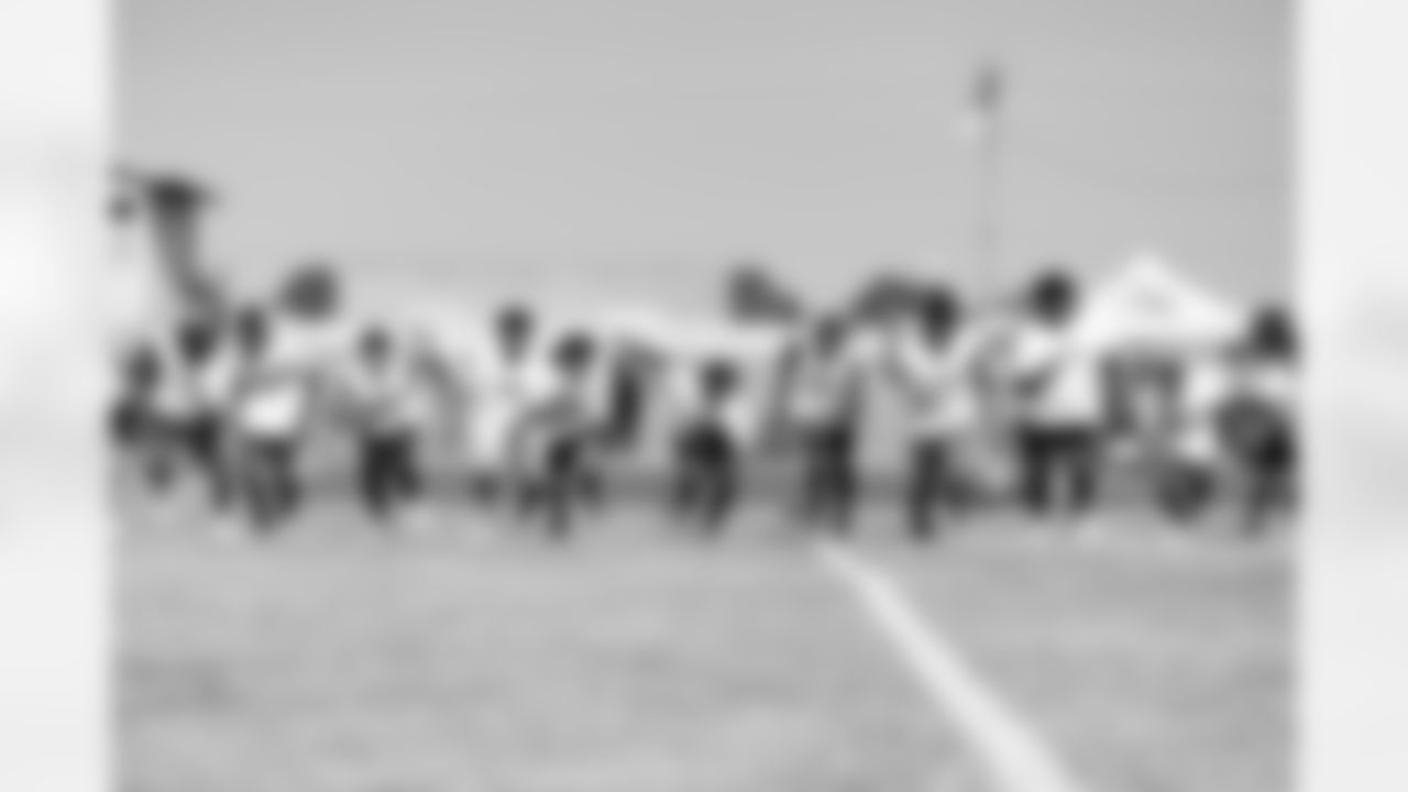 Thomaston, Ga. — Jaguars outside linebacker Travon Walker hosts his second annual Travon Walker Foundation Youth Football Camp at Upson-Lee Middle School on June 15, 2024.