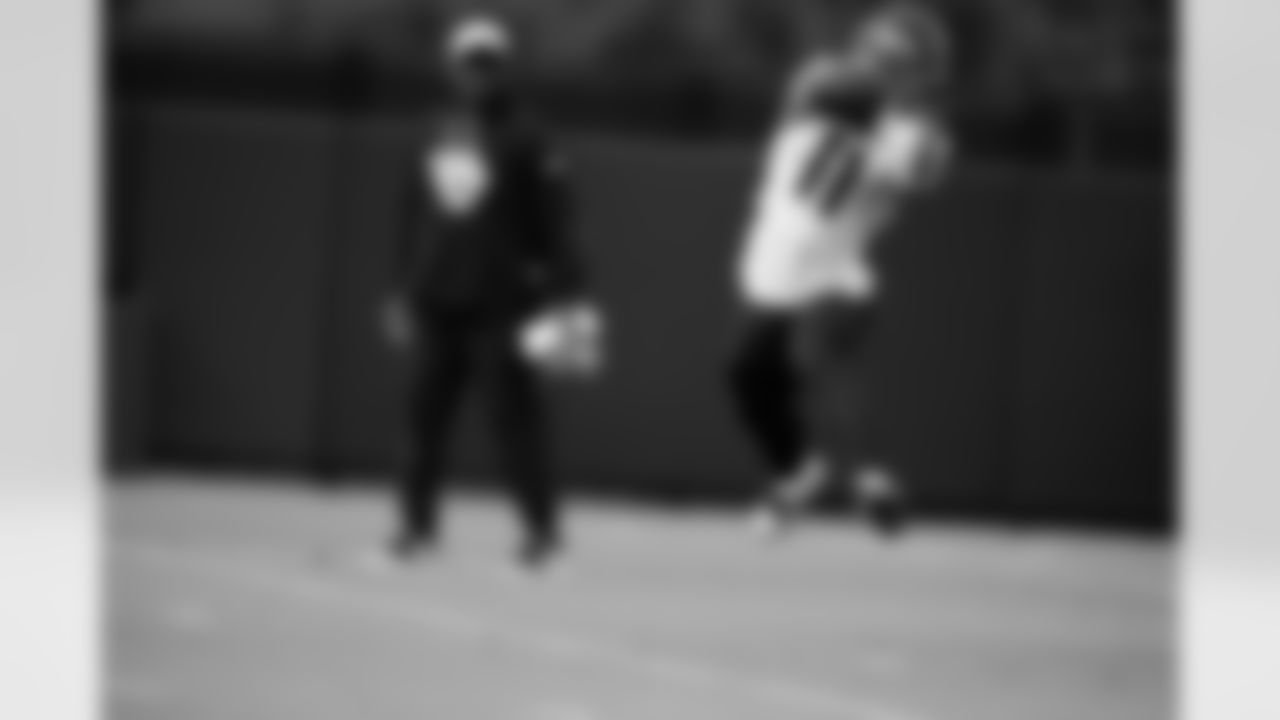 Jacksonville, Fla. — Jaguars wide receiver Parker Washington (11) during practice at the Miller Electric Center on November 27, 2025.