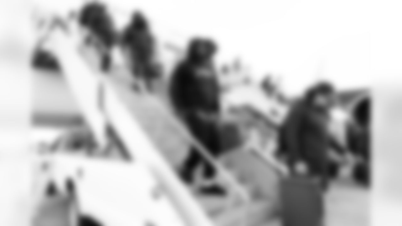 OL Anton Harrison, C Jonah Monheim and OL Chuma Edoga