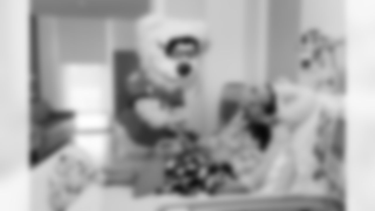 Jacksonville, Fla. — Jacksonville Jaguars Playoff Prowl at Wolfson Children's Hospital in Jacksonville on January 9, 2026