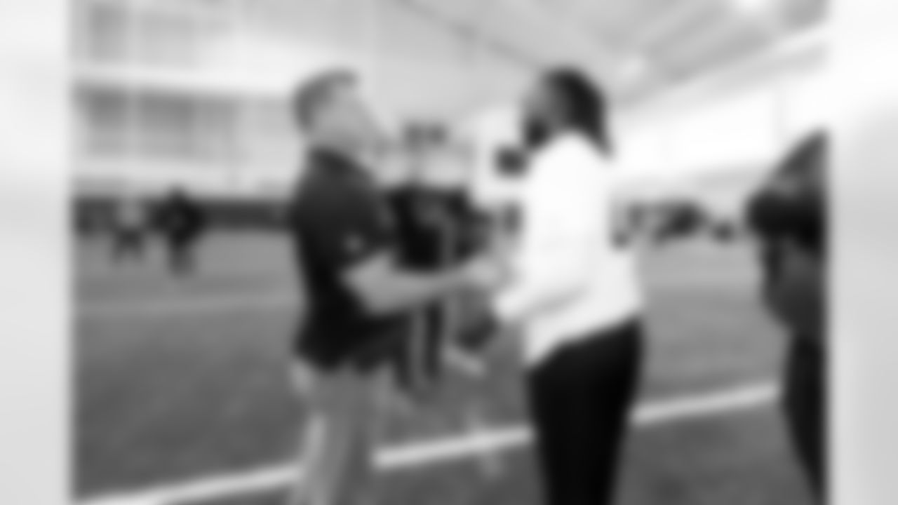 Jacksonville, Fla. — Jaguars Legends attend Jaguars practice at the Miller Electric Center on December 6, 2025.