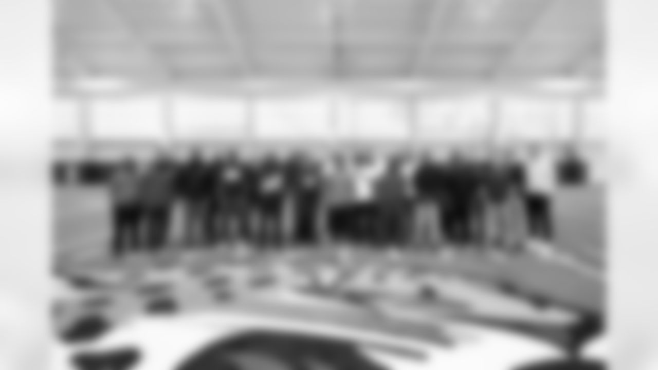 Jacksonville, Fla. — Jaguars Legends attend Jaguars practice at the Miller Electric Center on December 6, 2025.