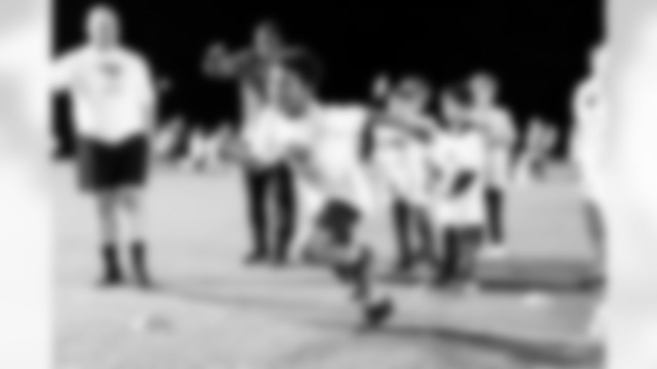 Jacksonville, Fla. – Salute to Service Youth Football Camp for military members and their children at NAS JAX Base on November 5, 2025.