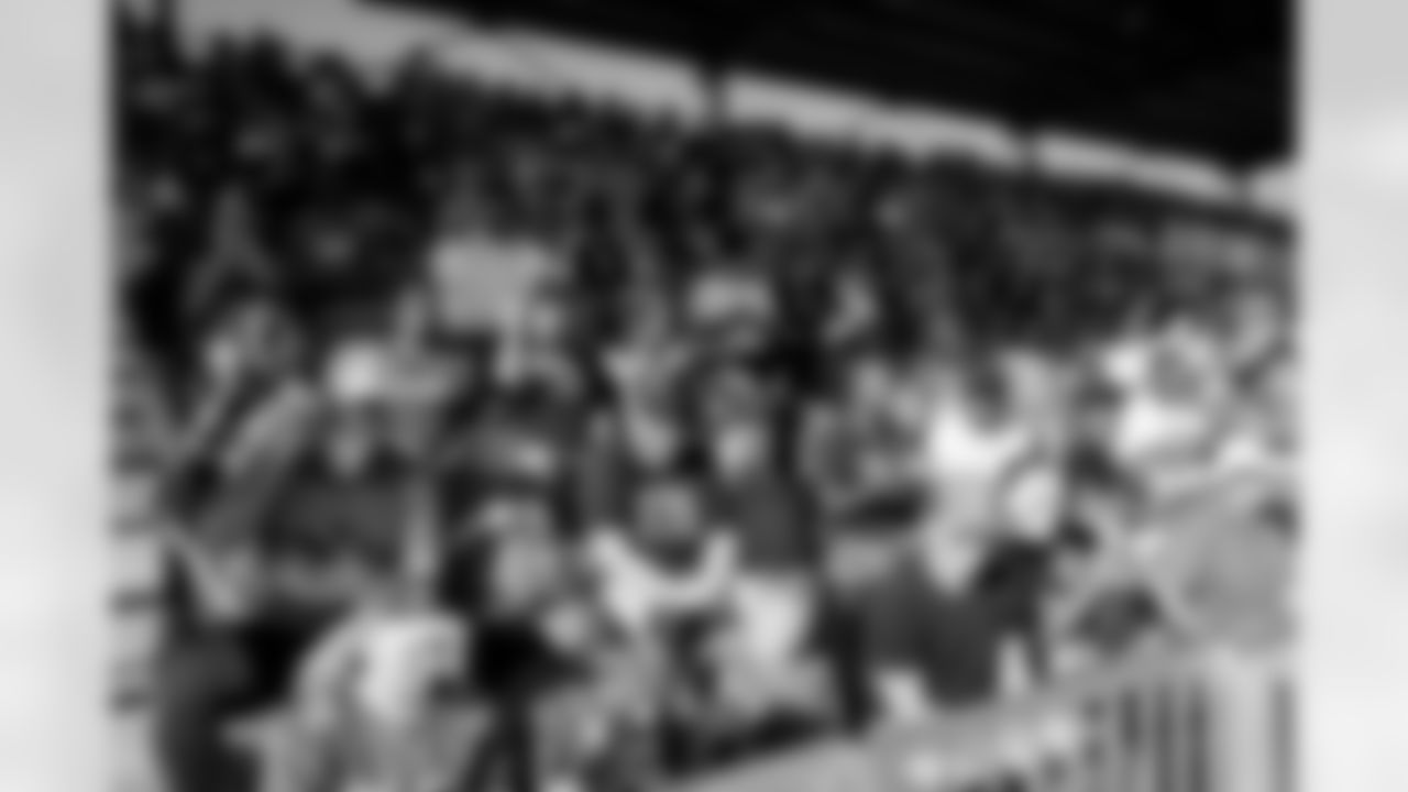 Jacksonville, Fla. — Jaguars fans during training camp at the Miller Electric Center on July 27, 2025.