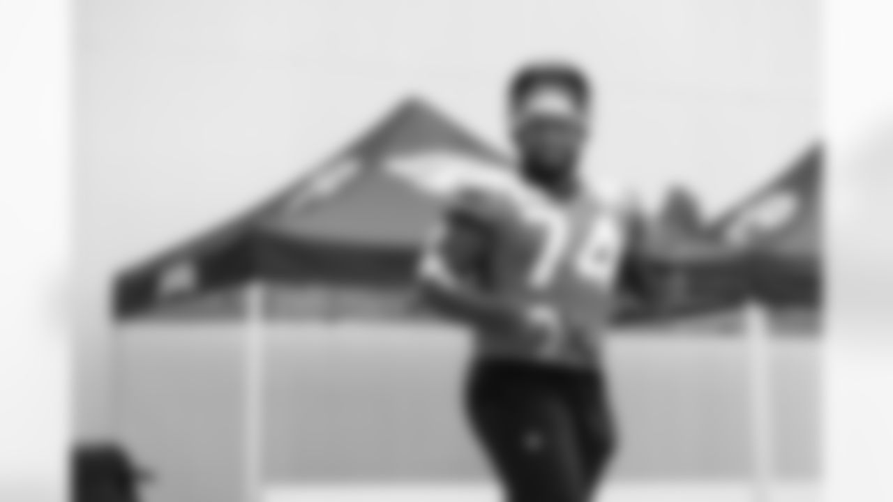 Jacksonville, Fla. — Jaguars offensive lineman Fred Johnson (74) during OTAs at the Miller Electric Center on May 19, 2025.