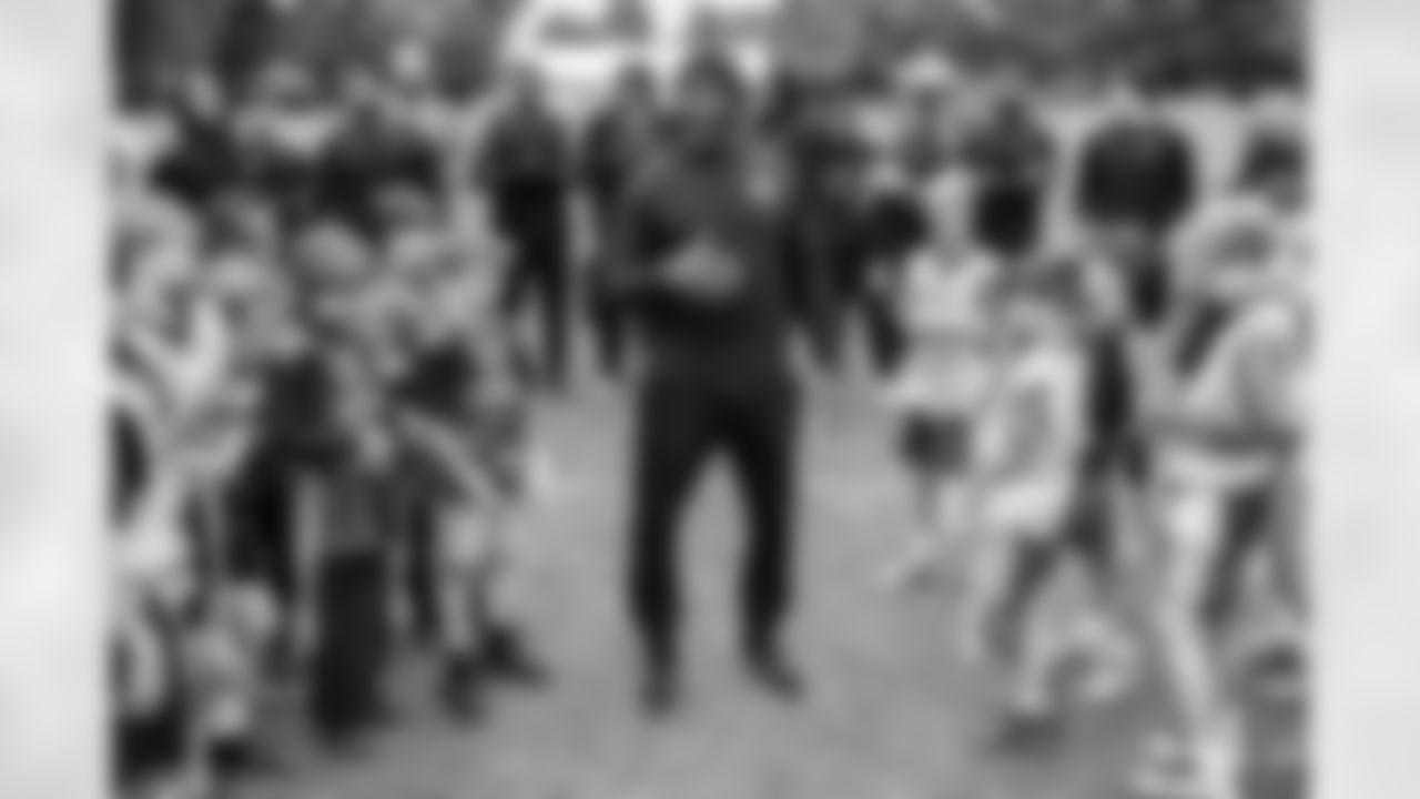 Watford, U.K. — Jaguars director of player engagement and youth football Marcus Pollard during JagTag at The Grove on October 17, 2025.