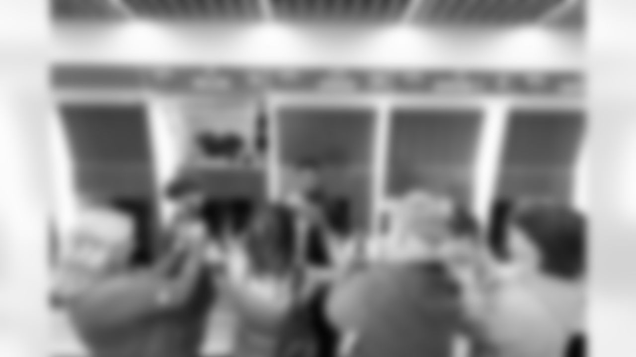 Jacksonville, Fla. — Jaguars safety Antonio Johnson speaks to the media during locker clean out at the Miller Electric Center on January 12, 2026.