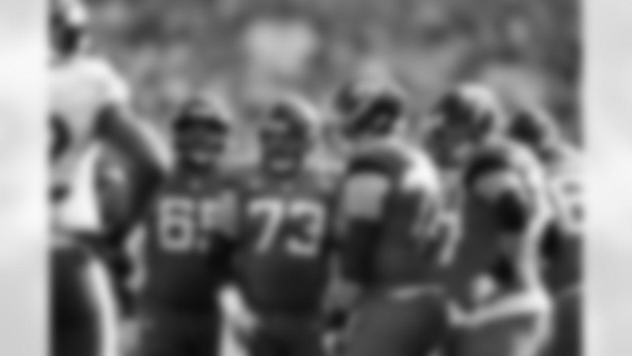 Jacksonville Jaguars vs New York Jets
OL Patrick Mekari (65), OL Robert Hainsey (73), OL Ezra Cleveland (76) and OL Cole Van Lanen (70)