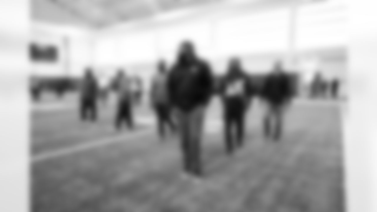 Jacksonville, Fla. — Jaguars Legends attend Jaguars practice at the Miller Electric Center on December 6, 2025.