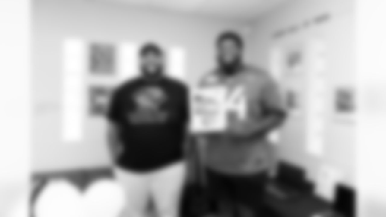 Jacksonville, Fla. — Jaguars offensive lineman Fred Johnson is donating 80 bikes to the children at the Windy Hill Boys & Girls Club on May 21, 2025.