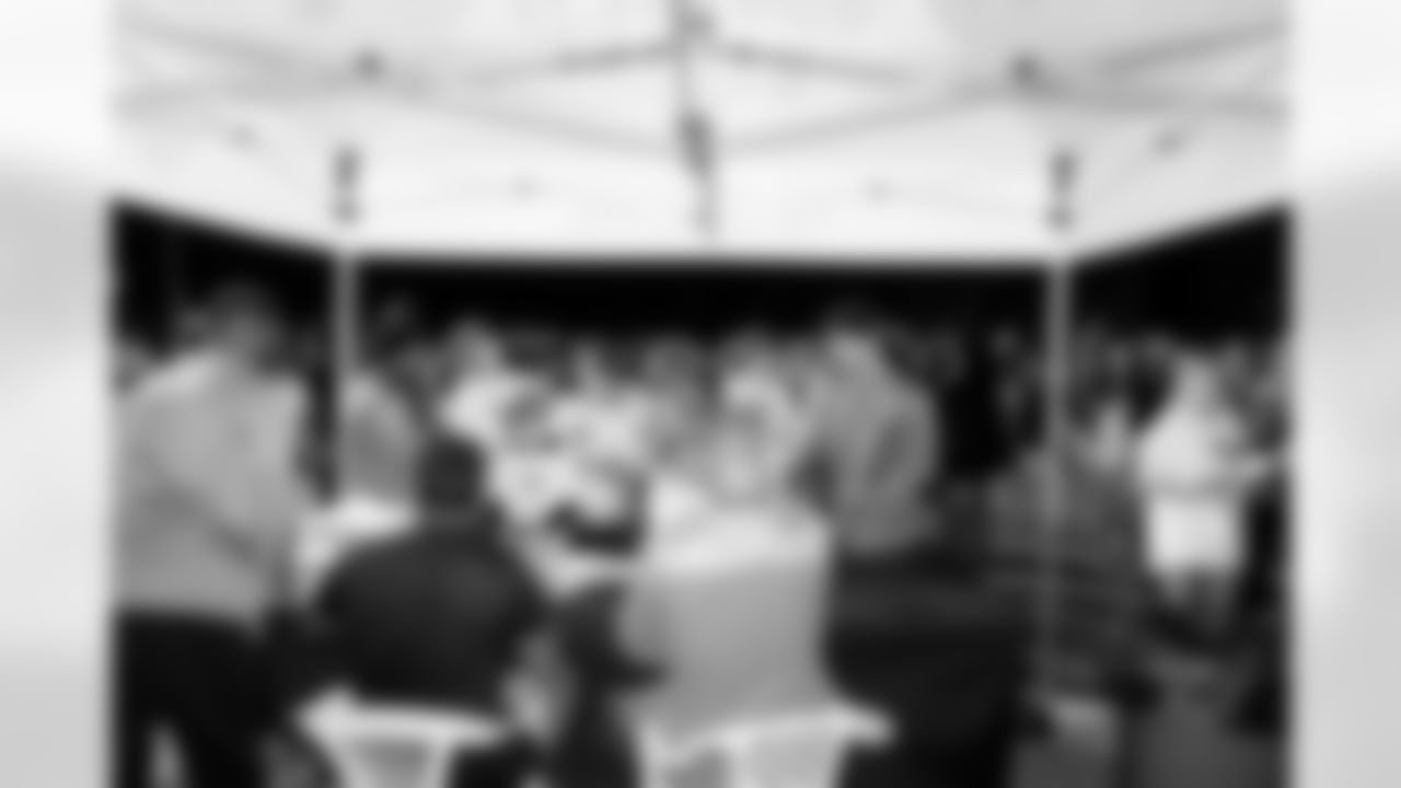 Jacksonville, Fla. – Salute to Service Youth Football Camp for military members and their children at NAS JAX Base on November 5, 2025.