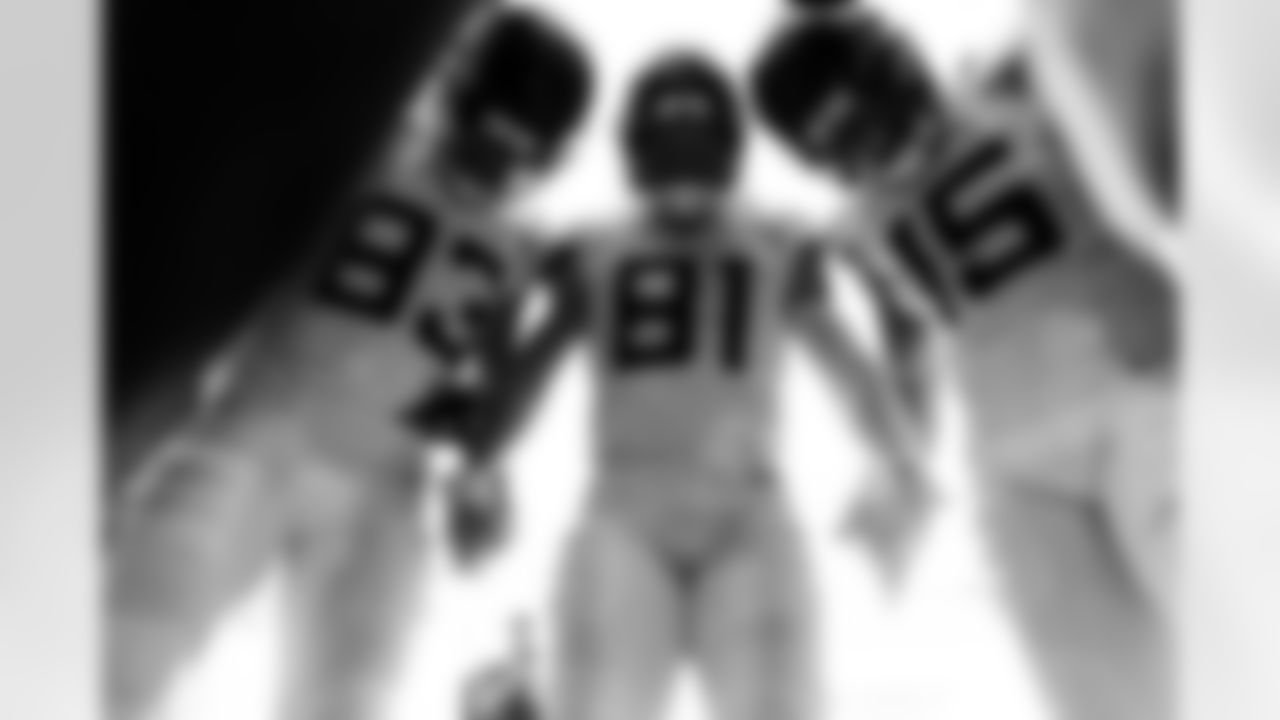 Jacksonville Jaguars vs Miami Dolphins
WR Trenton Irwin (83), WR Austin Trammell (81), and WR Chandler Brayboy (15)