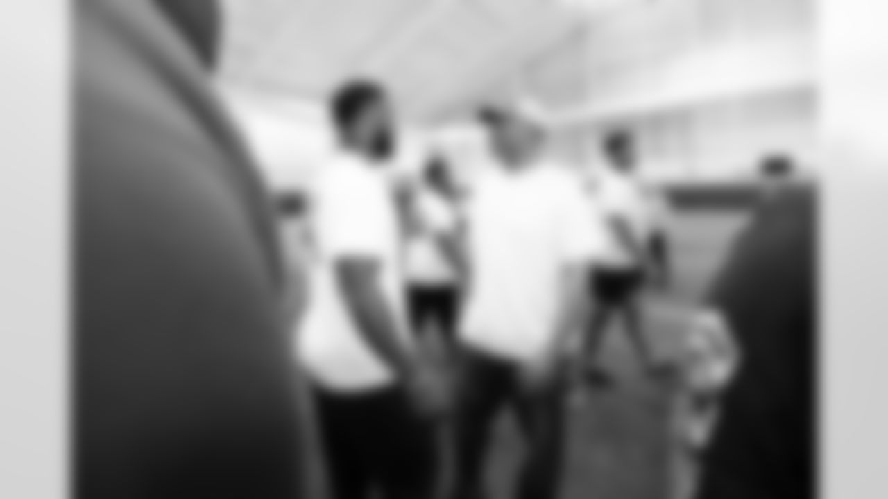 Jacksonville, Fla. — Jaguars Legends attend Jaguars practice at the Miller Electric Center on December 6, 2025.