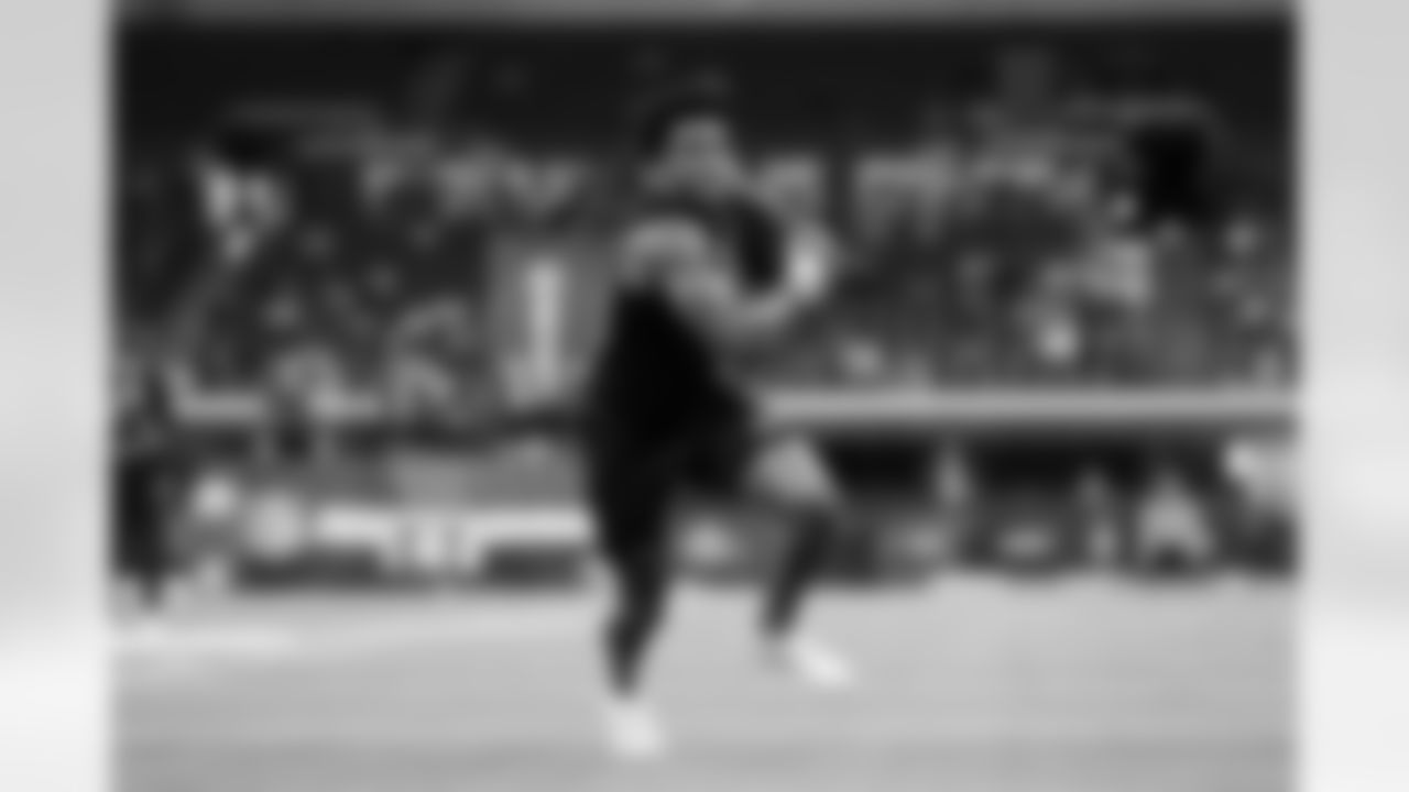 Toledo defensive back Avery Smith (30) participates in a drill during the 2026 NFL Scouting Combine on Friday, February 27, 2026 in Indianapolis, Indiana. (Cooper Neill/NFL)