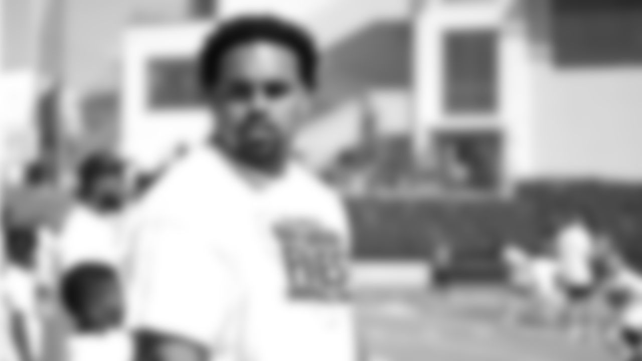 Alijah Vera-Tucker hosted a third annual Bay Area's Finest youth football clinic.