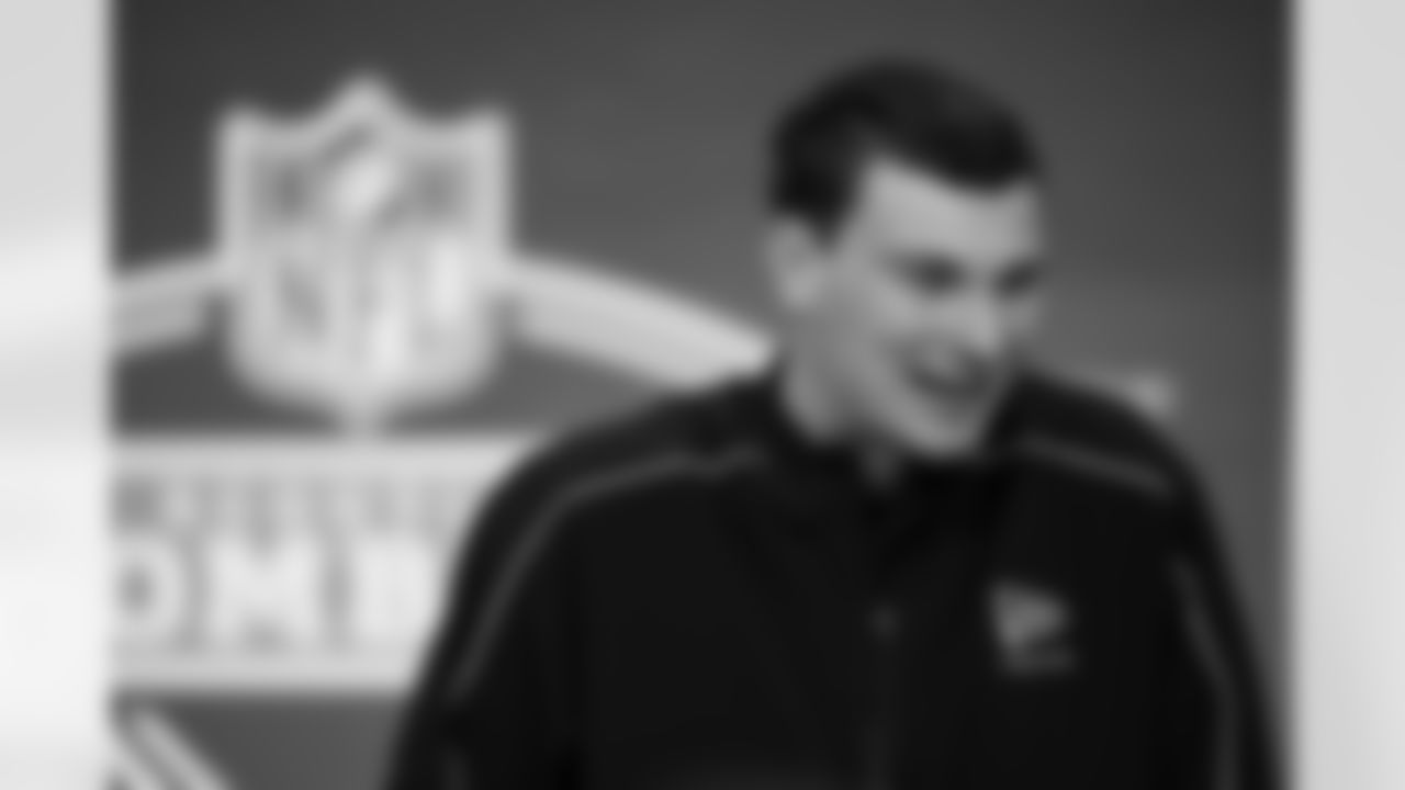 Indiana quarterback Fernando Mendoza (11) speaks during a press conference at the 2026 NFL Scouting Combine on Friday, February 27, 2026 in Indianapolis, Indiana. (Cooper Neill/NFL)