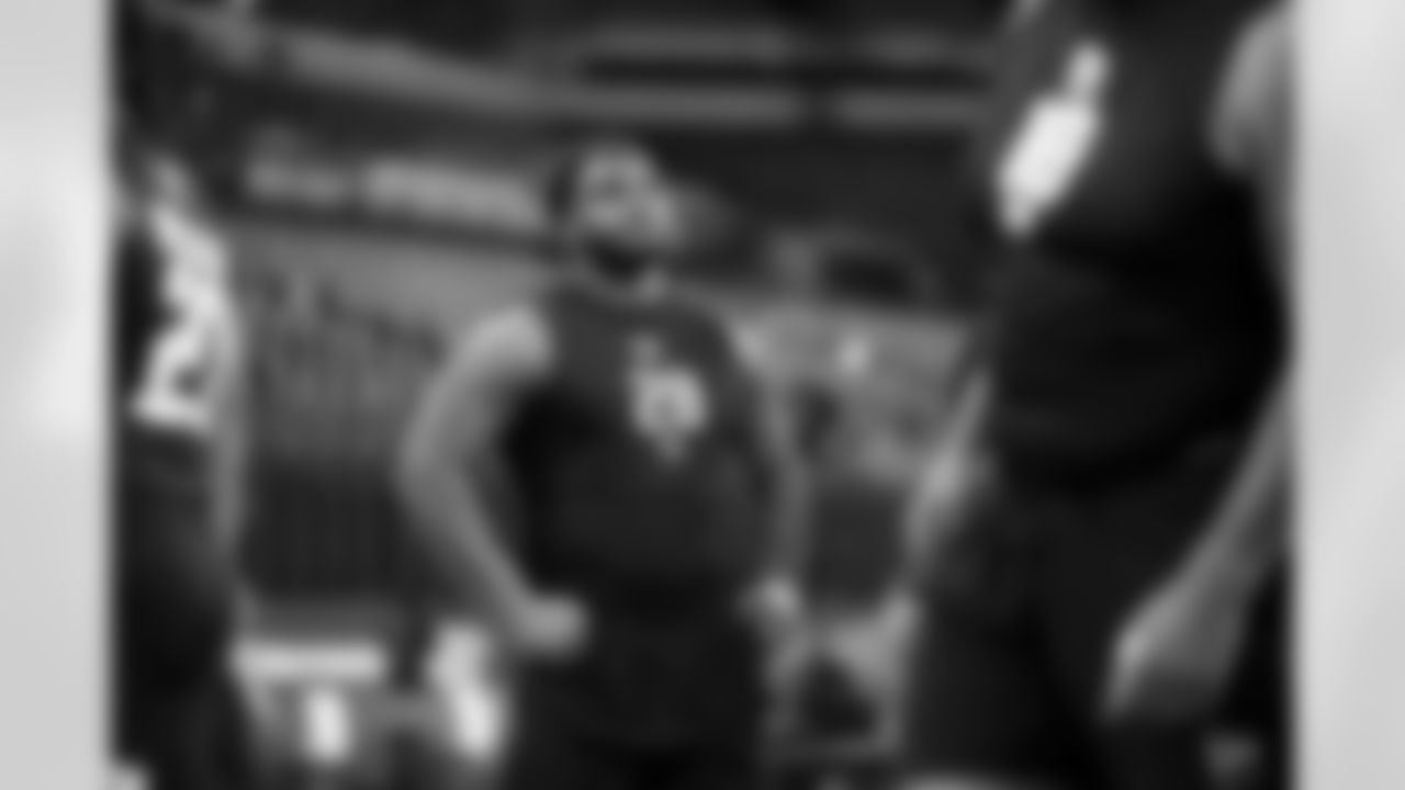 Oklahoma defensive lineman Damonic Williams (28) participates during the 2026 NFL Scouting Combine on Thursday, February 26, 2026 in Indianapolis, Indiana. (Cooper Neill/NFL)