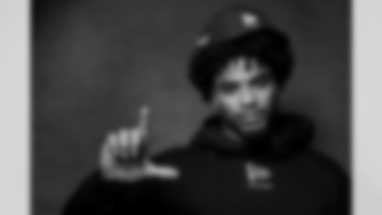 LSU defensive back Mansoor Delane (06) poses for a portrait during the 2026 NFL Scouting Combine on Thursday, February 26, 2026 in Indianapolis, Indiana. (Logan Bowles/NFL)