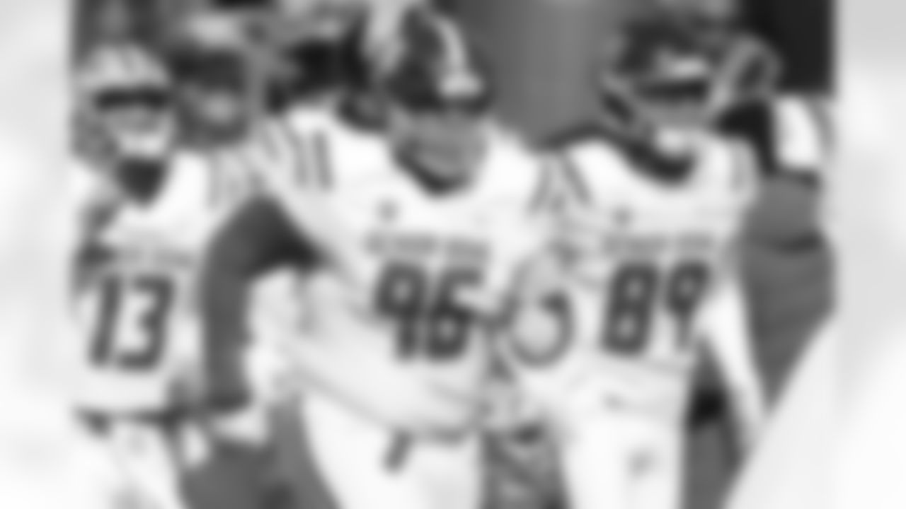 American Team defensive tackle Tim Keenan III (96), of Alabama, during the first half of the Senior Bowl NCAA college football game Saturday, Jan. 31, 2026, in Mobile, Ala. (AP Photo/Butch Dill)