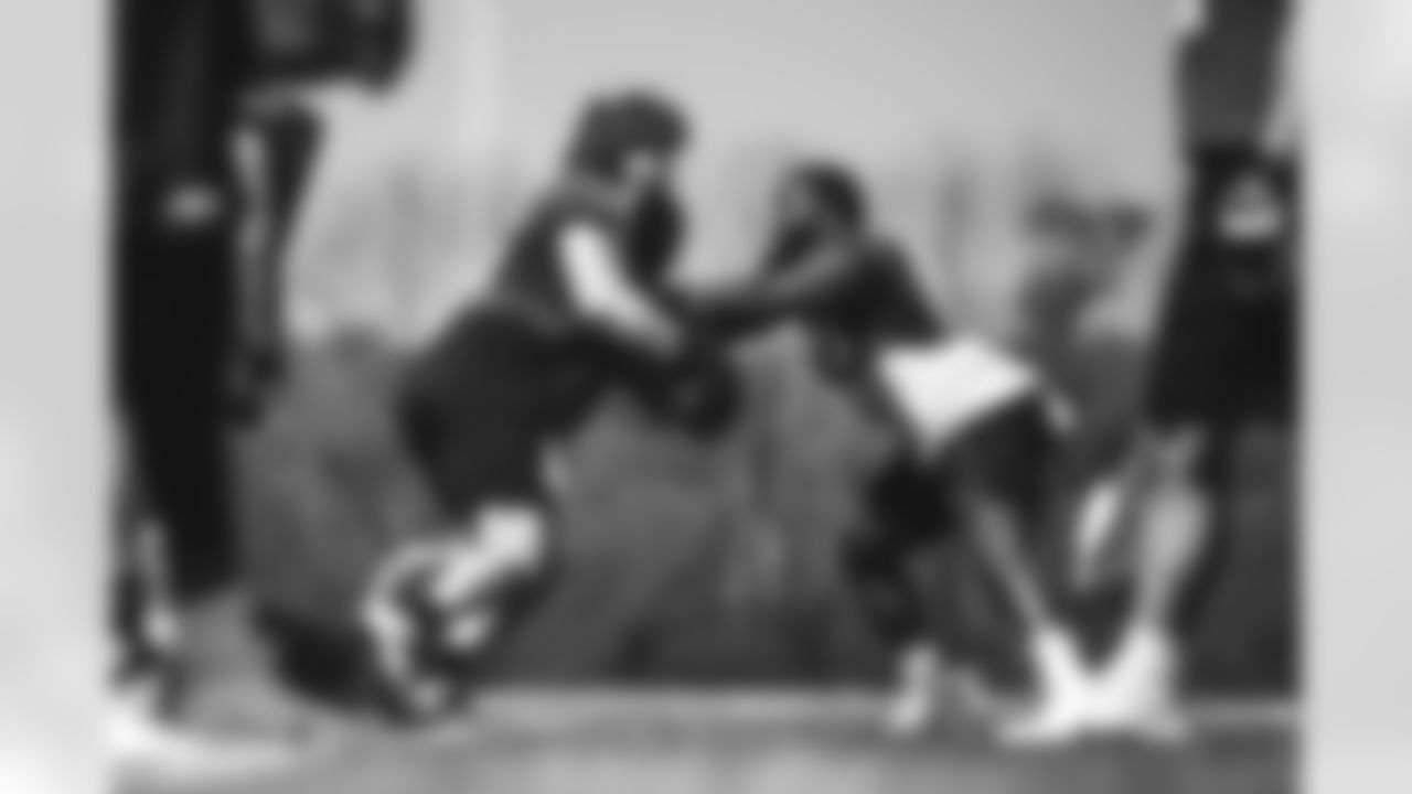 C Joe Tippmann & OL Xavier Newman