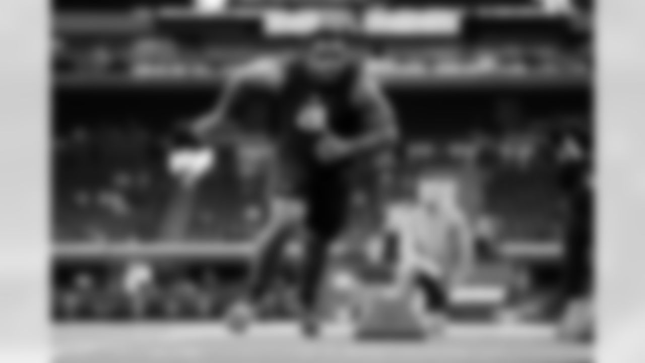 Oklahoma defensive lineman Damonic Williams (28) participates in a drill during the 2026 NFL Scouting Combine on Thursday, February 26, 2026 in Indianapolis, Indiana. (Cooper Neill/NFL)
