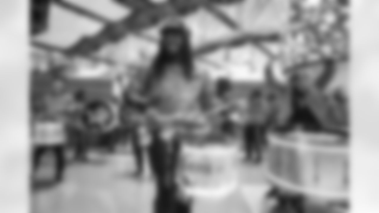 Detroit Lions Honolulu Boom performs before an NFL football game against the Green Bay Packers on Thursday, Nov. 27, 2025 in Detroit. (Mike Ferdinande/Detroit Lions)