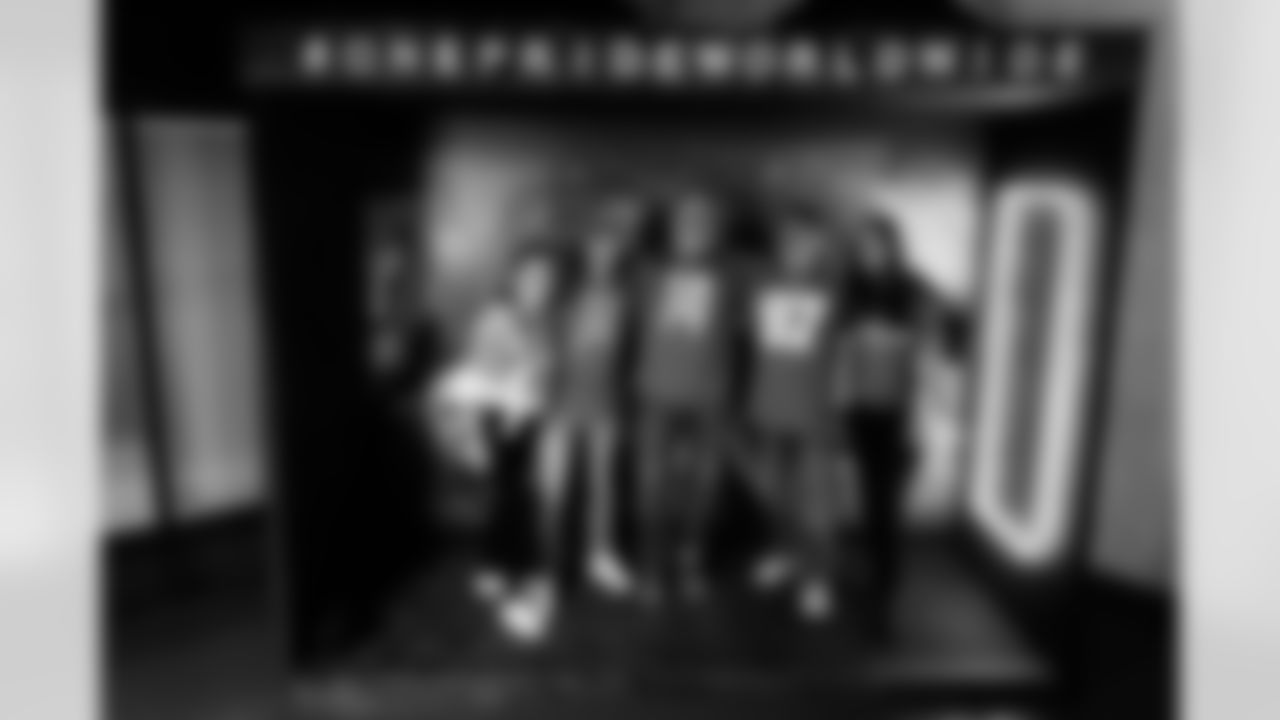 Fans attend a Thanksgiving game watch party on Thursday, Nov. 27, 2025 in Cologne, Germany. (Felix Lindenbeck/Detroit Lions via AP)