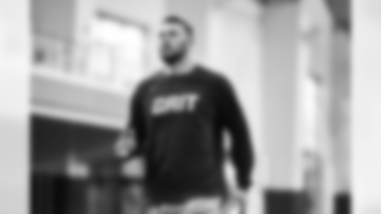Detroit Lions tight end Brock Wright (89) during offseason workouts at the Meijer Performance Center on April 29, 2025 in Allen Park, Mich. (Jeff Nguyen/Detroit Lions)