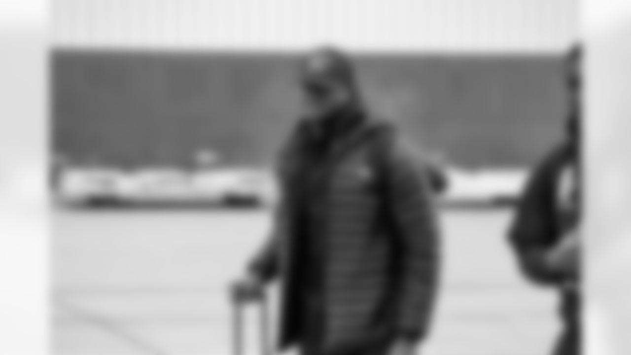 Detroit Lions cornerback Rock Ya-Sin (23) travels to Washington, D.C. on Nov. 8, 2025. (Jeff Nguyen/Detroit Lions via AP)