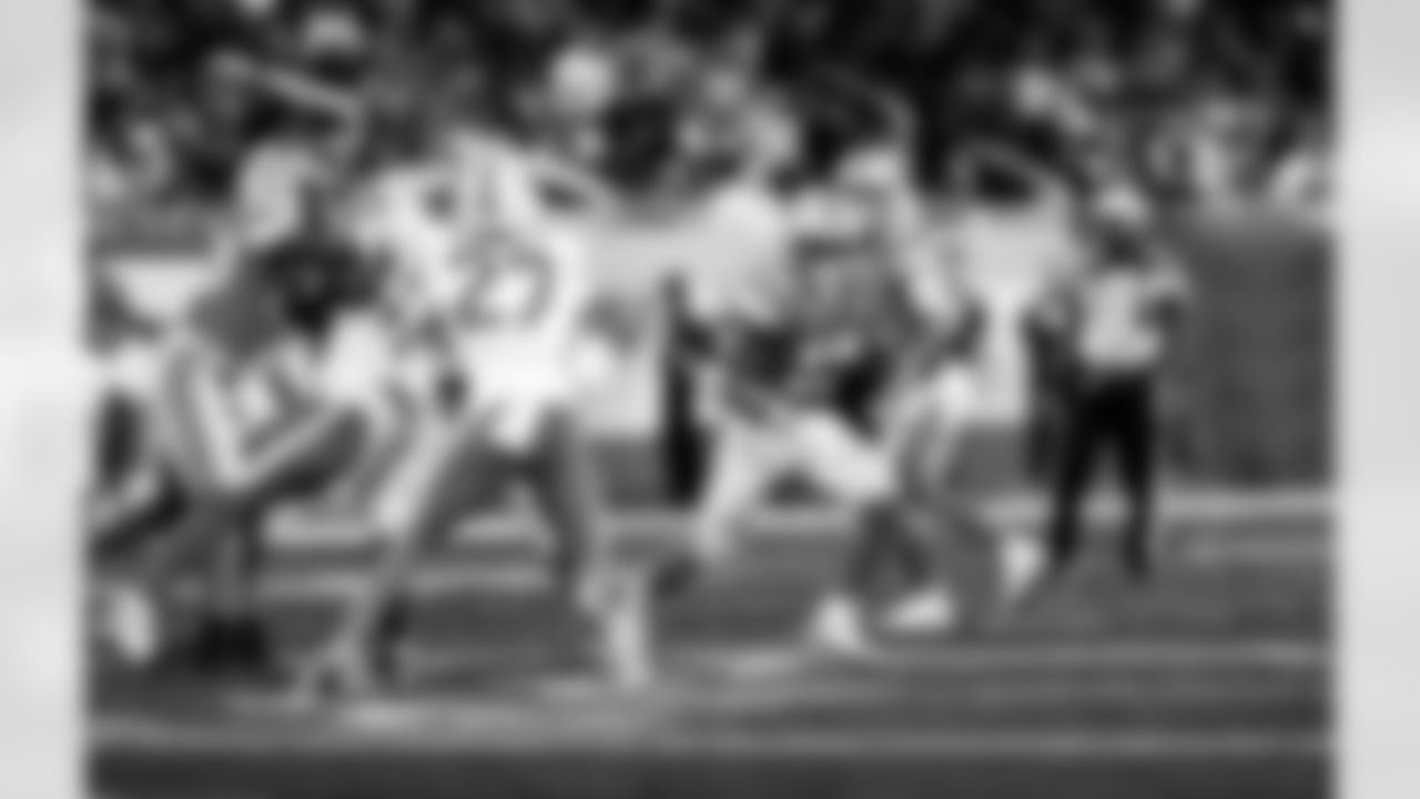 Detroit Lions running back Craig Reynolds (13) during an NFL football game against the Miami Dolphins, Saturday, August 16 in Detroit. (Jeff Nguyen/Detroit Lions via AP)