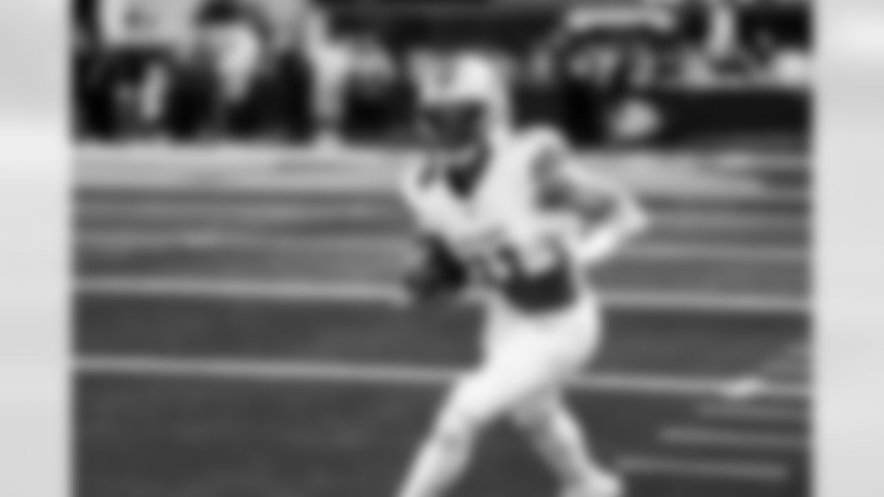Detroit Lions wide receiver Kalif Raymond (11) before an NFL football game against the Los Angeles Rams on Sunday, Dec. 14, 2025 in Inglewood, Calif. (Jeff Nguyen/Detroit Lions via AP)