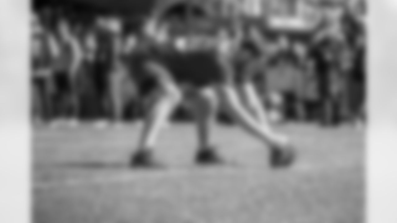 Detroit Lions long snapper Don Muhlbach (48) at Pro Bowl practice on Friday, Jan. 25, 2019 in Orlando, Fla. (Detroit Lions via AP)