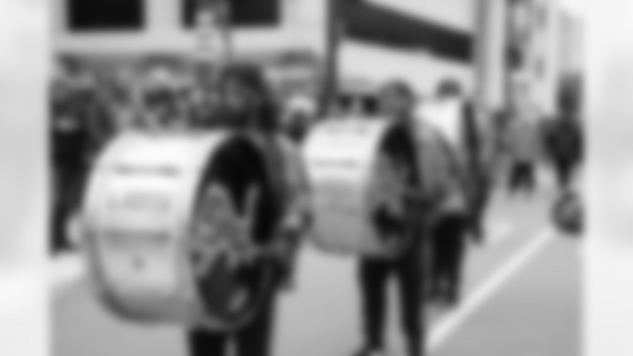 Detroit Lions Honolulu Boom performs before an NFL football game against the Green Bay Packers on Thursday, Nov. 27, 2025 in Detroit. (Mike Ferdinande/Detroit Lions)