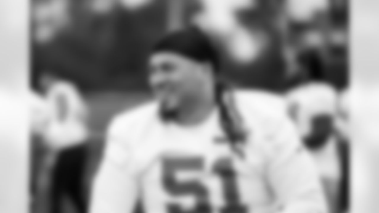 Detroit Lions defensive lineman Roy Lopez (51) during OTAs at the Meijer Performance Center on May 29, 2025 in Allen Park, Mich. (Jeff Nguyen/Detroit Lions)