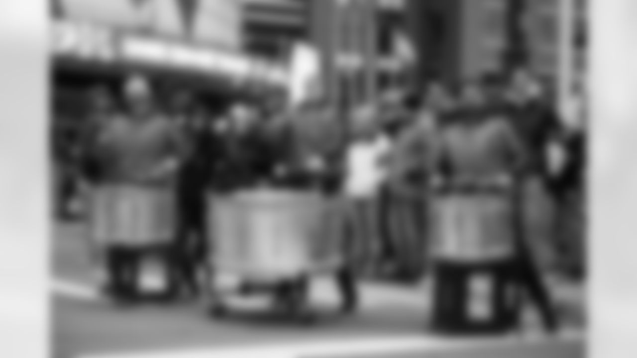 Detroit Lions Honolulu Boom performs before an NFL football game against the Green Bay Packers on Thursday, Nov. 27, 2025 in Detroit. (Mike Ferdinande/Detroit Lions)