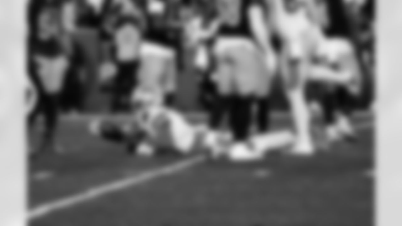 Detroit Lions wide receiver Jameson Williams (1) during an NFL football game against the Washington Commanders on Sunday, Nov. 9, 2025 in Landover, Md. (Jeff Nguyen/Detroit Lions via AP)